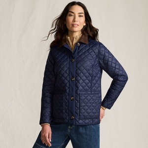 Lands' End Women's Reversible Barn Quilted Jacket - 1 of 4