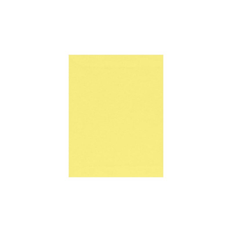 Lux Paper 8.5 x 11 inch Pastel Canary Yellow 1000/Pack 81211-P-65-1000, 1 of 2