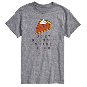 Men's - Friends - Joey Doesn't Share Food Short Sleeve Graphic T-Shirt - 1 of 4