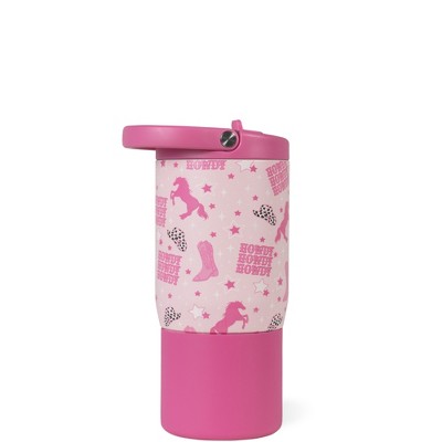 HydroJug Kids 14 oz Sport Water Bottle – Stainless Steel, Insulated, 100% Leakproof, With Carry Handle, BPA-Free – Kid-Friendly Design