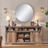 Sincido 66" TV Stand for 75 Inch TVs with Sliding Door & Adjustable Shelf for Living Room - 4 of 4