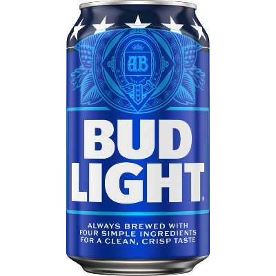 Bud Light American Lager Beer - 12 fl oz Can