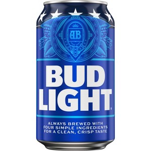 Bud Light American Lager Beer - 12 fl oz Can - 1 of 4