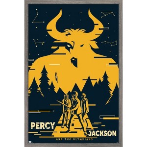 Trends International Disney Percy Jackson and The Olympians - Minotaur Group Framed Wall Poster Prints - 1 of 4