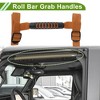 Unique Bargains Roll Bar Grab Grip Handle Holder for Jeep Wrangler 1987-2021 Nylon PVC 4 Pcs - 2 of 4