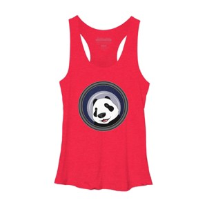 Women's Design By Humans Cosmopanda By Alpri Racerback Tank Top - 1 of 3