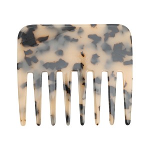 Unique Bargains Portable Marble Wide Tooth Comb 1 Pc - 1 of 4