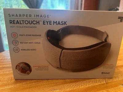 Sharper Image Realtouch Air Compression Massaging Eye Mask 