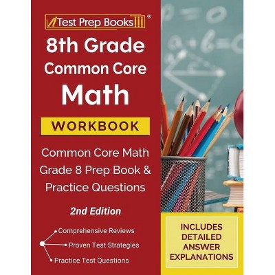 8th Grade Common Core Math Workbook - by  Tpb Publishing (Paperback)