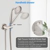 PAGED Shower Head with Spray Patterns Rain Shower Head with Body Jet Handshower, Shower Heads for Bathroom - 3 of 4