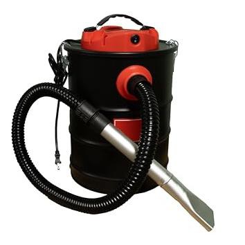 Comfort Glow 6.5 Gallon Ash Vacuum with 2.5 HP Motor, Dacron Pre-Filter, Crevice Tool, Suction Hose