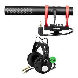 Rode Videomic Ntg On-camera Shotgun Microphone Bundle With Rode Videomic Ntg On-camera Shotgun Microphone Bundle With