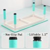 Kids Table and 6 Chair Set,Height Adjustable Toddler Arts & Crafts Table and Chair Set for Ages 2-10 - 3 of 4