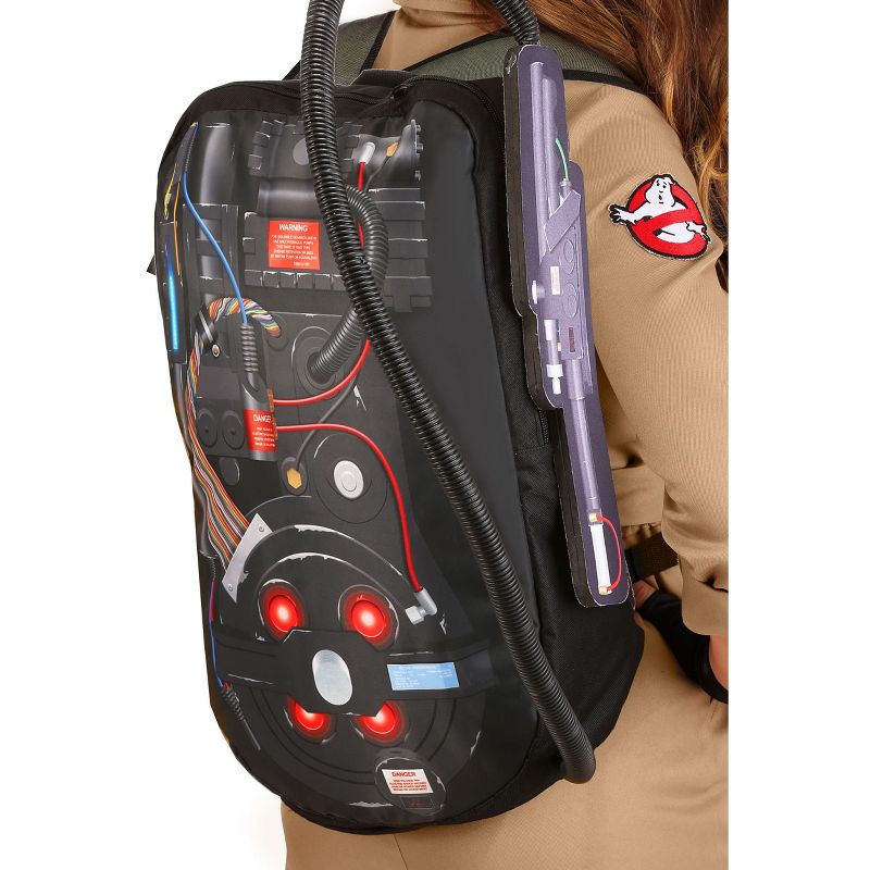 HalloweenCostumes.com Ghostbusters Plus Size Costume Jumpsuit for Women., 3 of 17