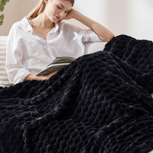 Bedsure Blanket for Bed - Super Soft, Cozy Blankets for Women, Cute Fleece - 1 of 4