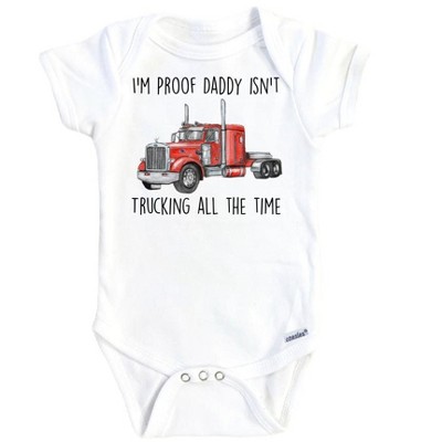 Trucker Red Proof Onesie® Baby Boy Girl Clothes Infant Bodysuit Funny Cute Newborn GS1