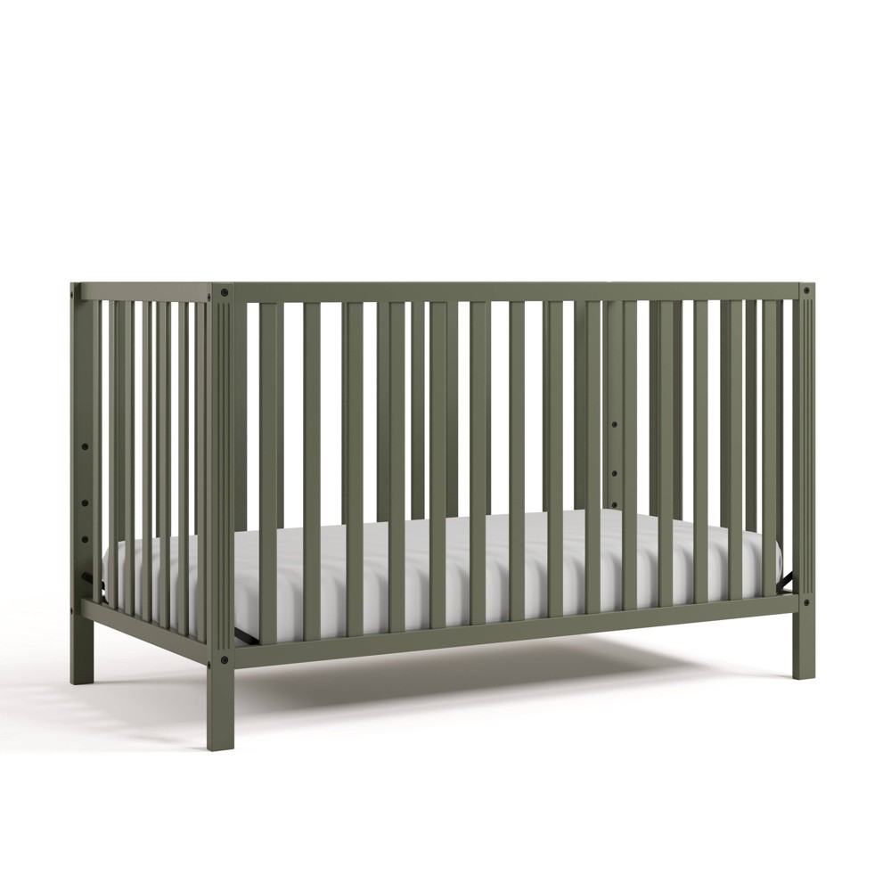 Photos - Cot Storkcraft Morningside 5-in-1 Convertible Crib - Olive