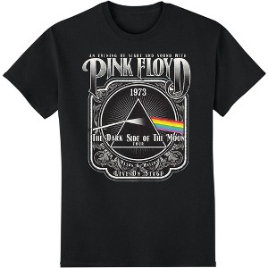 Collections Etc Pink Floyd 1973 Dark Side of the Moon Tour T-Shirt X-Large Gender Neutral Black - 1 of 4