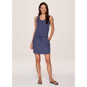 Avalanche Outdoor Stretch Woven Tank Dress Tunic Women's Summer Dress with Drawstring Waist - 1 of 4