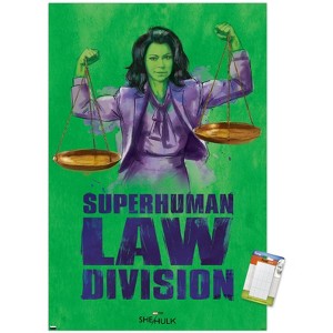 Trends International Marvel She-Hulk: Attorney At Law - Super-Human Law Division Unframed Wall Poster Prints - 1 of 4