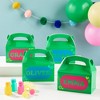 24 Pack Paper Gable Treat Boxes, Neon Party Favor Gift Box for Birthday, Wedding & Baby Shower, 6.2 x 3.5 in - 2 of 4