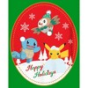 Boy's Pokemon Christmas Happy Holidays Patch T-Shirt - 2 of 4