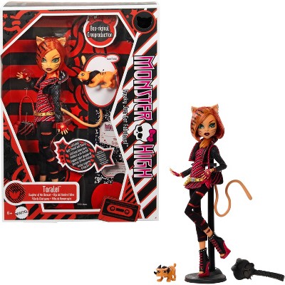 Monster High Boo-riginal Creeproduction Toralei Doll with Diary, Doll Stand and Pet