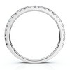 Pompeii3 1/5Ct Diamond Wedding Stackable Anniversary Ring 10k Gold Lab Created - 2 of 4