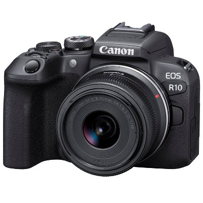 Canon EOS R10 Mirrorless APS-C Camera W/ RF-S 18-45MM F4.5-6.3 IS STM Lens 5331C009