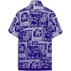 LA LEELA Mens Hawaiian Shirts Short Sleeve Button Down Shirt Men's Party Shirts Casual Vacation Summer Tropical Island Shirts Funny - 2 of 4