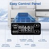 Kismile Commercial Ice Maker Nugget Ice Maker 66-lbs. Ice Per day ( Stainless Steel ) - 4 of 4