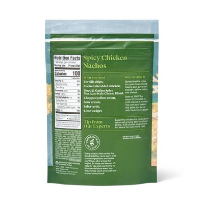 Thick-Cut Spicy Mexican-Style Shredded Cheese Blend- 7oz - Good & Gather™