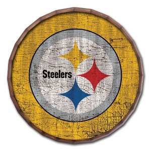 NFL Pittsburgh Steelers 24" Barrel Top - 1 of 3