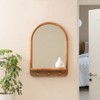 MH London Dante 29" x 20" Solid Wood Wall Mounted Accent Mirror - 4 of 4