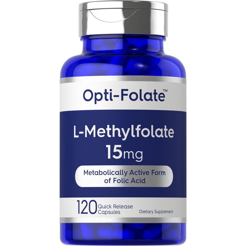 Carlyle Opti-Folate L Methylfolate 15mg | 120 Capsules, 1 of 4