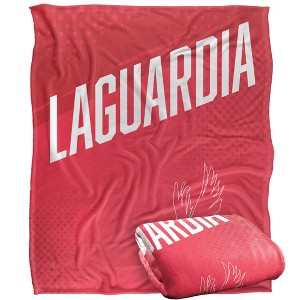 Laguardia Community College Fan Zone Silky Touch Super Soft Throw Blanket 50x60 - 1 of 4