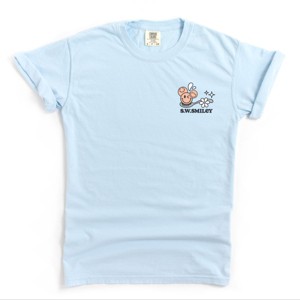 S.W.Smiley Life Is Better Cereal - Women's Garment Dyed Graphic T-Shirt - 1 of 4