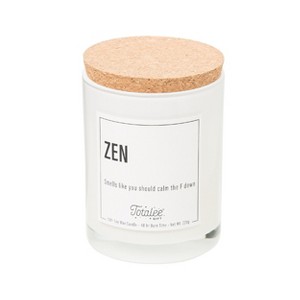 Totalee Gift Zen Soy Candle Wax White 7.76 oz Burn Time: 40 - 1 of 1