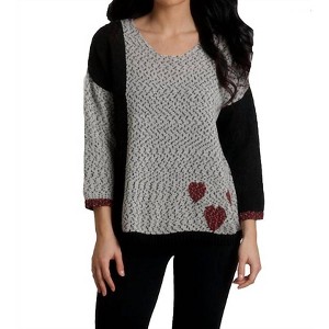 Women's Crochet Heart Top - french kyss - 1 of 2