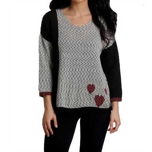 Women's Crochet Heart Top - french kyss - image 1 of 2