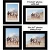 Americanflat 5x7 Picture Frame with Polished Plexiglass - Set of 5 - Use as 4x6 Frame with Mat or Display 5x7 Photo Without Mat - 4 of 4
