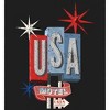 Americana Vintage Motel Sign Men's Crew Neck Short Sleeve Tee - 2 of 2