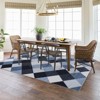 Machine Washable Area Rug With Non-Slip Backing Stain Resistant Easy Cleaning Indoor Carpet For Living Room Bed Dining Room Playroom Office - 2 of 4