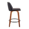 Set of 2 Toriano Counter Height Barstools - LumiSource - image 3 of 4