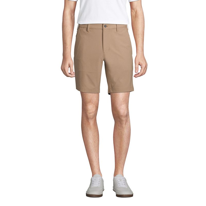 Lands' End Men's Straight Fit Flex Performance Chino Shorts, 1 of 5