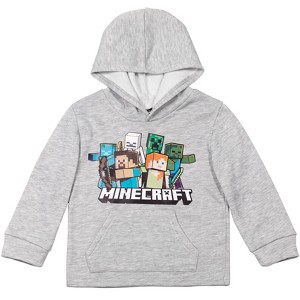 Minecraft Fleece Pullover Hoodie Little Kid to Big Kid - 1 of 4