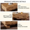 Anybear Modern Rectangular Coffee Table - 4 of 4