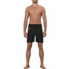 Lars Amadeus Men's Solid Color Elastic Waistband Lightweight Swimwear Shorts - 2 of 4