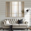 SpassWay Black/Gold Accent Wall Mirror Bathroom/Vanity Mirror Overmantal Mirror Overmantel Mirror for Living Room Bedroom Entryway - 3 of 4