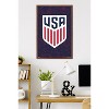 Trends International US Soccer - Logo Variant 25 Framed Wall Poster Prints - 2 of 4